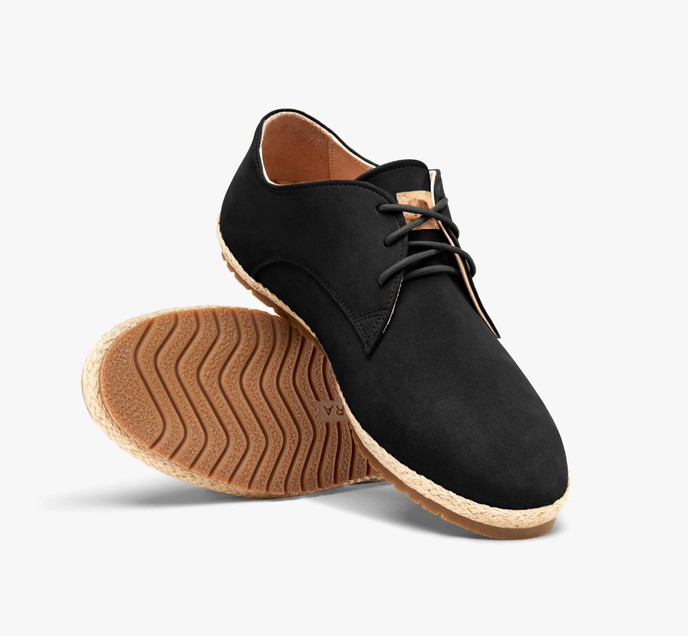 Patara Nomad Lace Up Casual Shoes Sz Men\'s 12 Tan Canvas Derby Eco-Friendly Travel Shoes - Light Brown Suede Nomad | Patara  main image 3